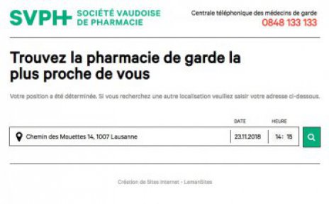 Pharmacie de garde